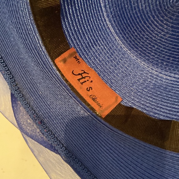 Gorgeous Royal Blue Church Dress Hat by Mr. Hi's Gorgeous Royal Blue Church Dress Hat by Mr. Hi's